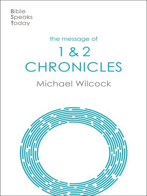 cover image of The Message of Chronicles